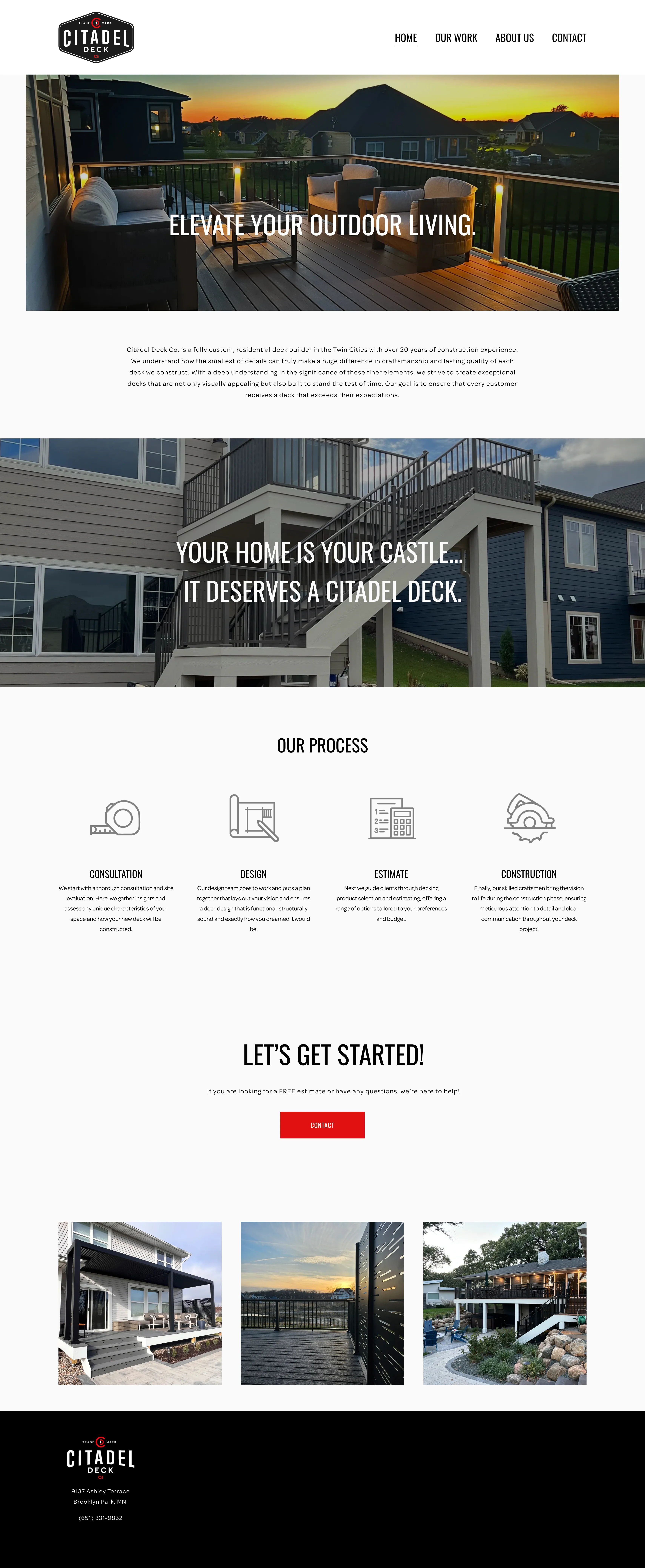 Citadel Deck - Before